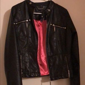 Leather jacket